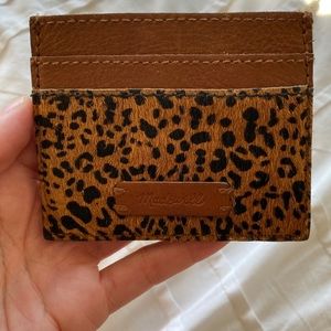 Madewell Cowhide Card Case